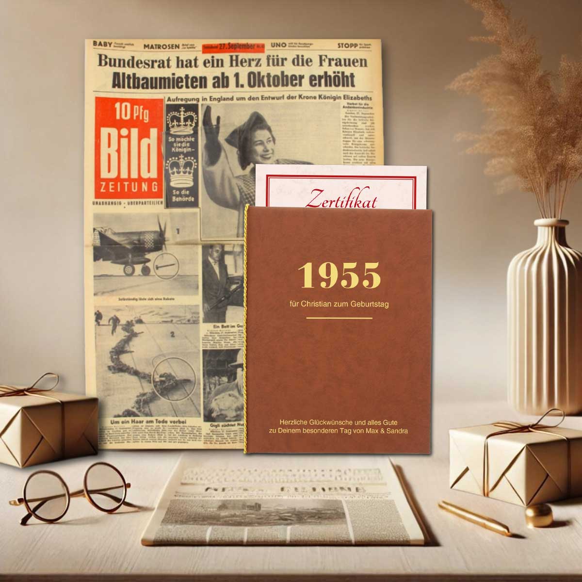 Geschenkzeitung Geschenkzeitung